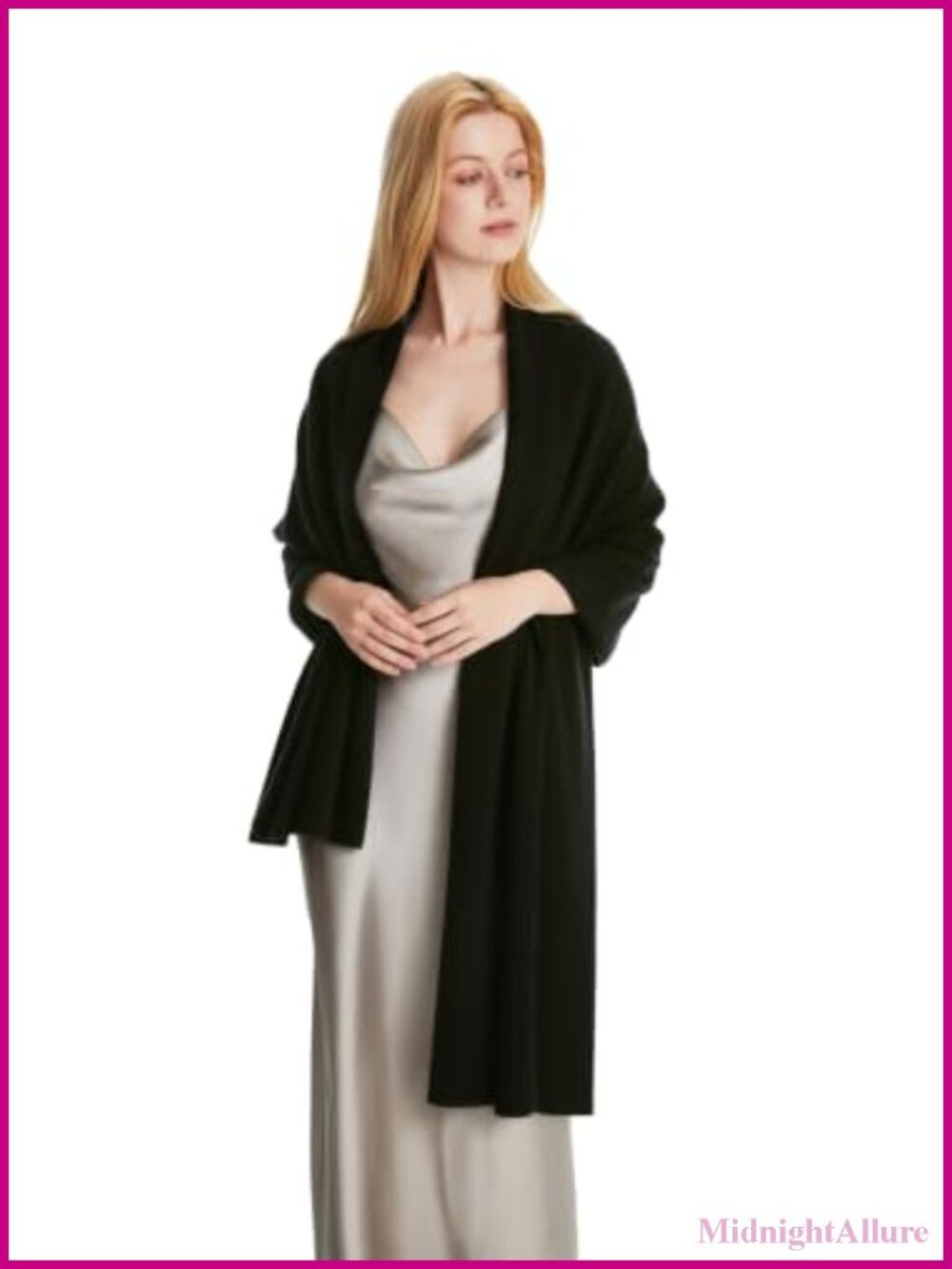 100% Mongolian Cashmere Shawl Oversized Pashmina Wrap